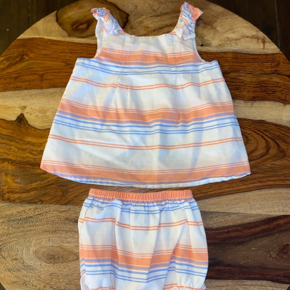 Janie & Jack Striped Summer Set
